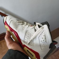 Jordan 6 Varsity Red