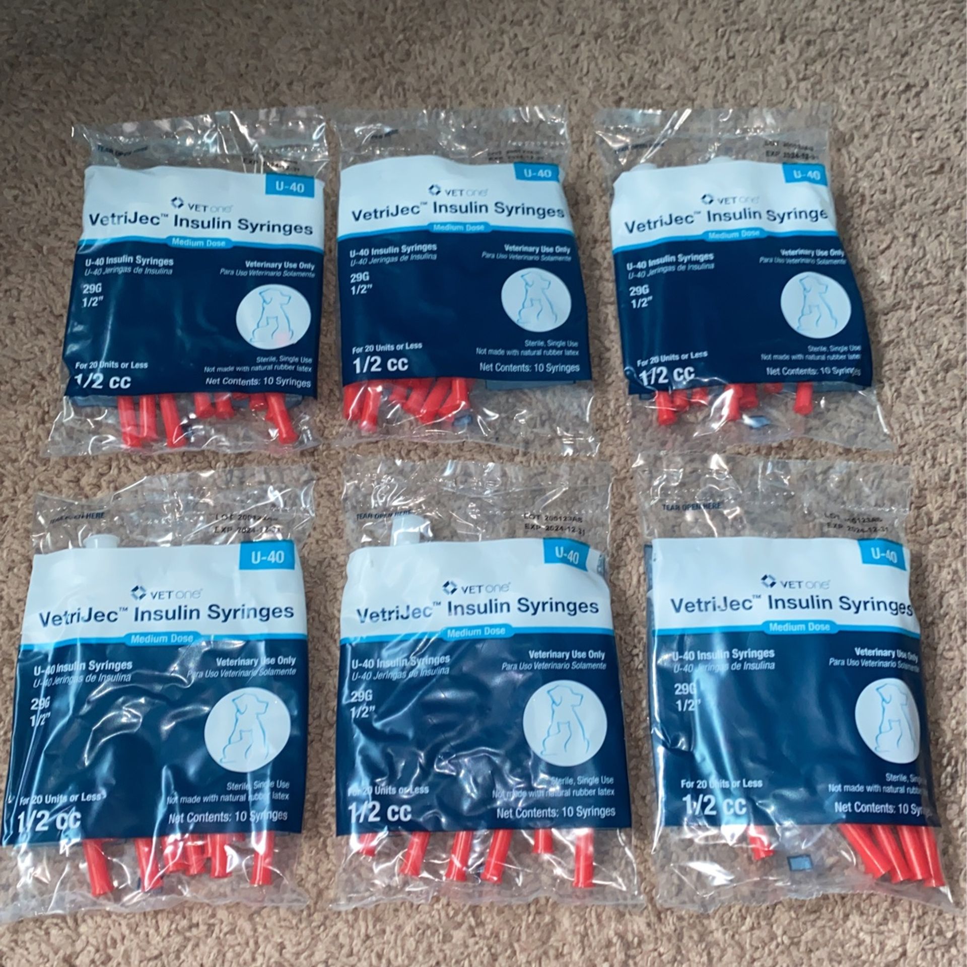 VETRIJEC INSULIN SYRINGES