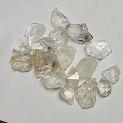 10X Grade A HERKIMER DIAMOND CHIPS & PIECES 