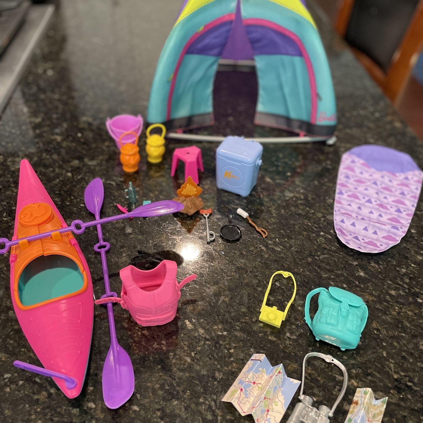 Barbie Team Stacie Summer Camp Playset for Sale in Renton WA OfferUp