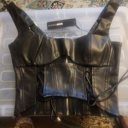 Fashion Nove Corset Style Shirt