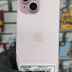 iPhone 15 Unlocked 128 gb excellent condition! $500