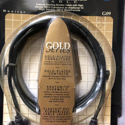 Monitor Extension Cable-Belkin Gold Cable