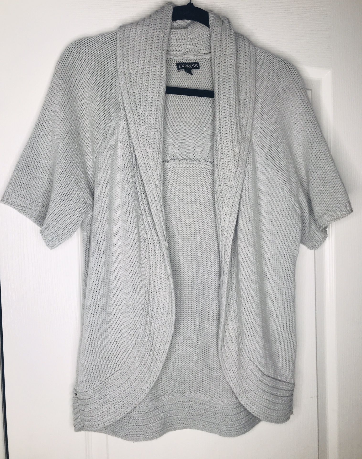 Express gray cardigan. Size: M