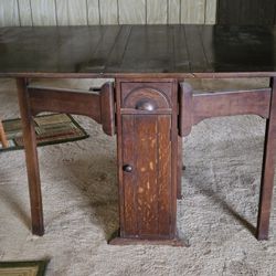 Antique Drop Leaf Table