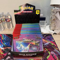 Prismatic Evolution Tech Sticker Collection 