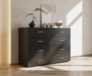 8 drawer double dresser