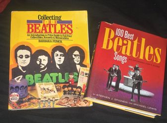 2 old Beatles books