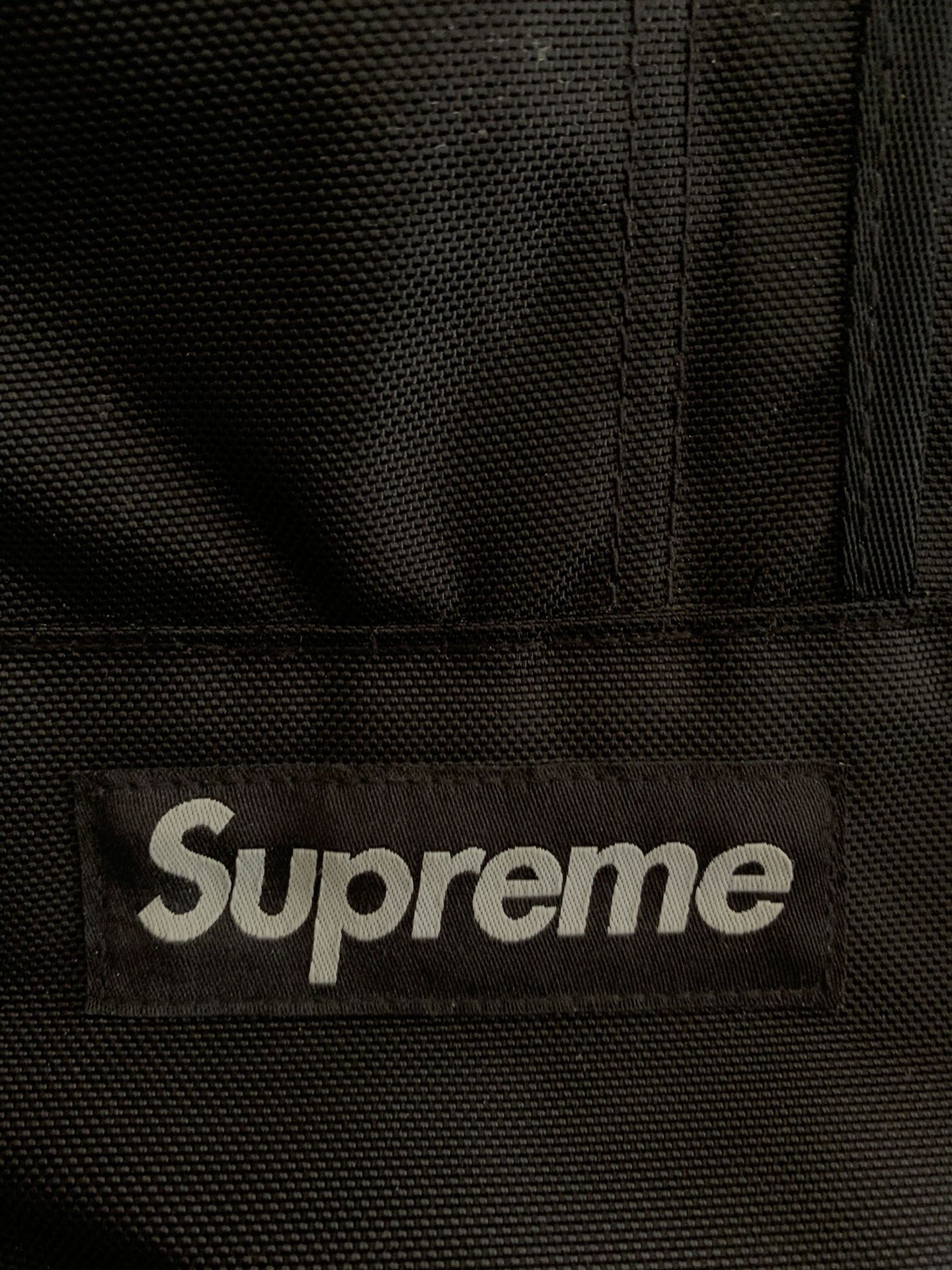 Supreme SS18 backpack black