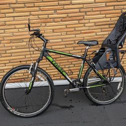 Mountain Bike With Child Seat And Rack