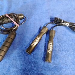 Black Performance Jump Ropes -each