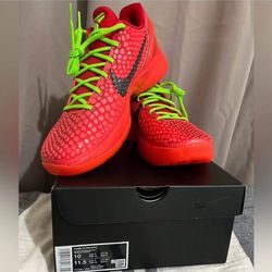 Kobe 6 protro reverse grinch size 10 NEW!