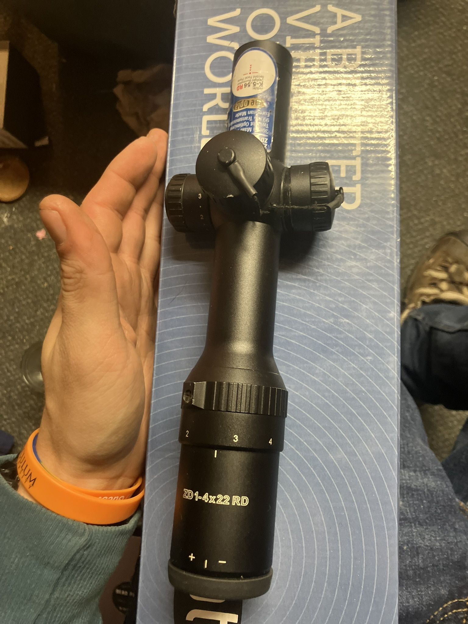 Meopta ZD 1-4 X 22 RD Zoom K-5.56 Daylight Illuminating 30mm