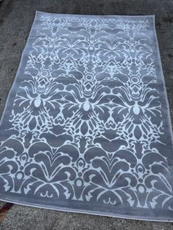 5x7’ At Home Gray Area Rug!