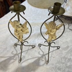 Angel Candle Holders 