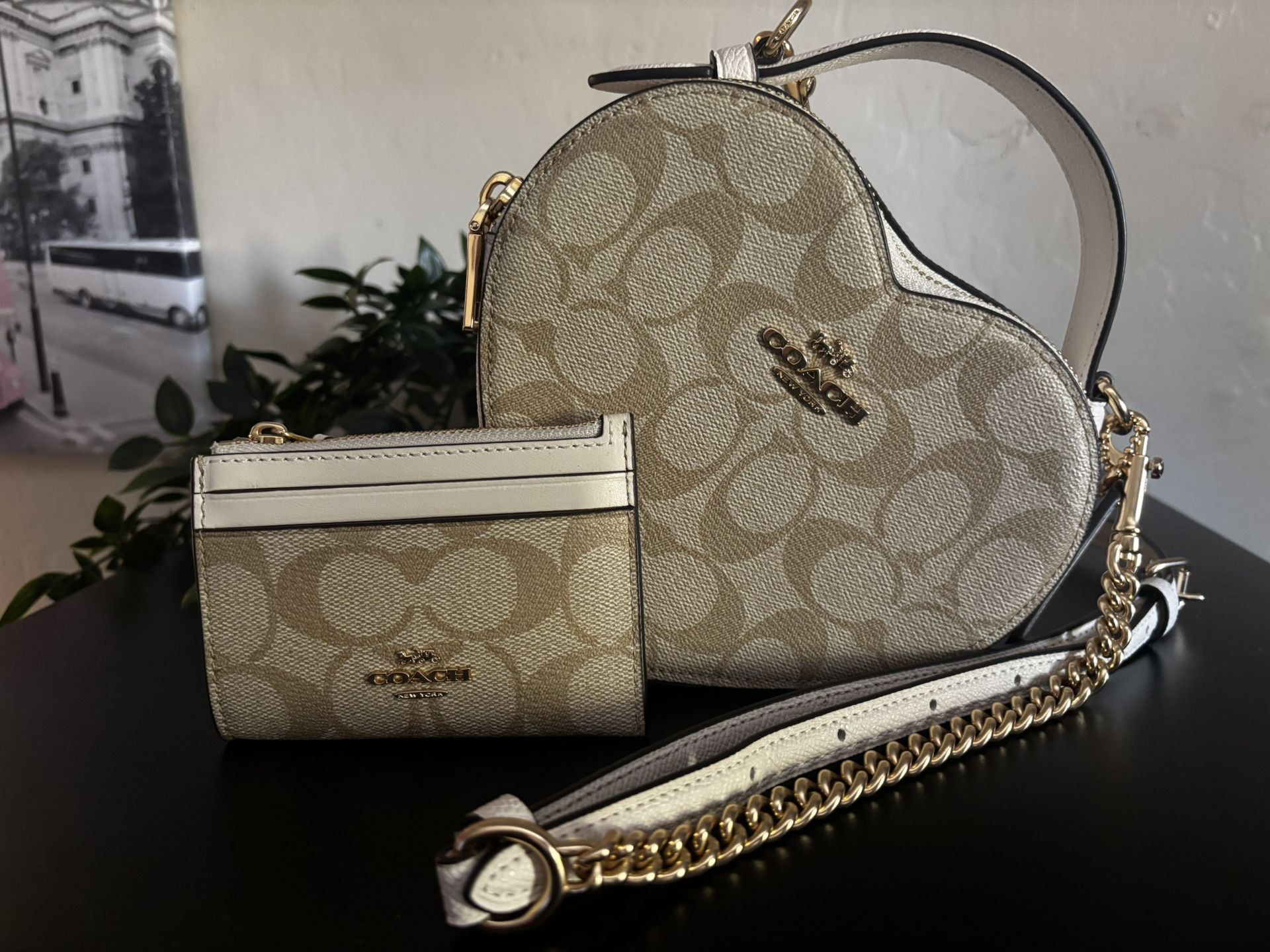 Coach Heart Crossbody