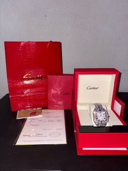Designer Moissanite Watch