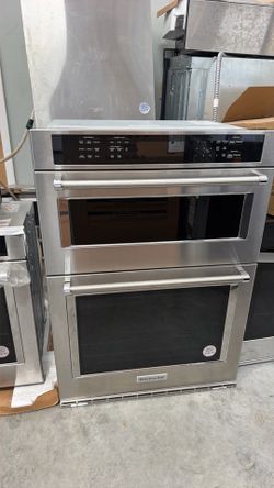 Kitchen aid microwave and oven combo