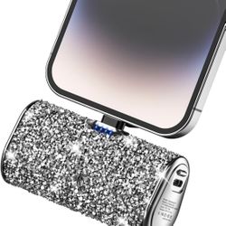 Portable Bank Charger Silver 