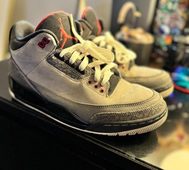 NIKE AIR JORDAN 3 RETRO STEALTH 2011