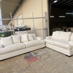 Fabric Living Rooms Set 