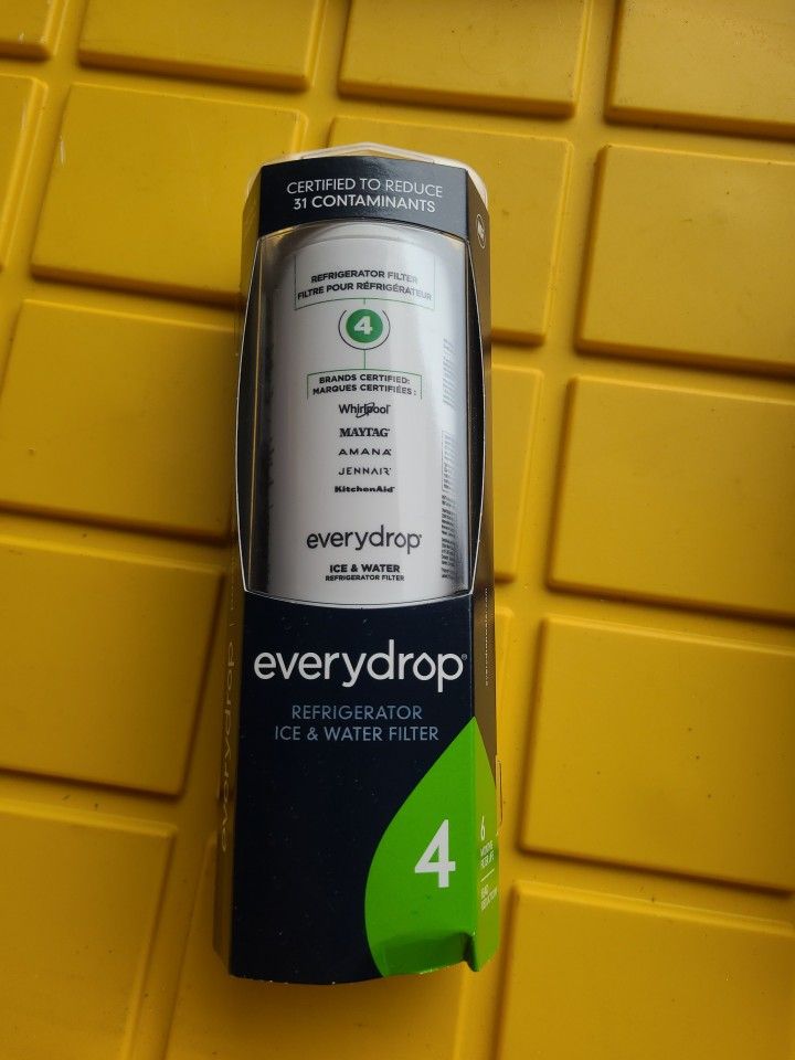 EveryDrop by Whirlpool Refrigerator Ice & Water Filter 4 - EDR4RXD1 - BRAND NEW!