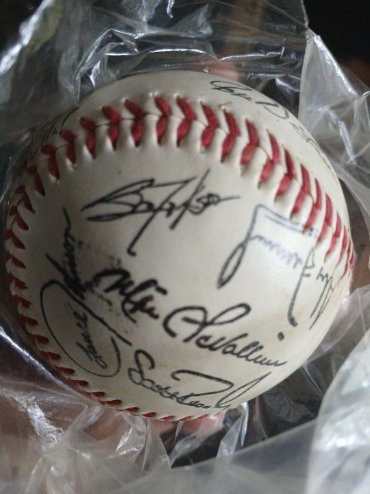 Bo Jackson N Team Autographs