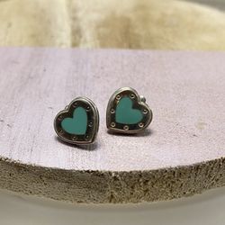 Heart Earring In Silver Tiffany 