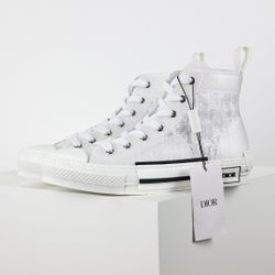 D.ior B23 Oblique High Top Sneakers 4-12 