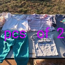 7 Pieces Of Quality Toddler Size 2T Clothes 