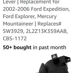 Windshield Wiper Switch Multifunction Turn Signal Lever | Replacement for 2002-2006 Ford Expedition, Ford Explorer, Mercury Mountaineer | Replaces# SW