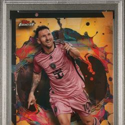 2024 Finest MLS Lionel Messi Gold Refractor 05/30