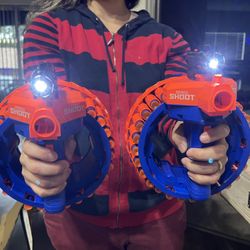 Two Nerf Guns Electric 