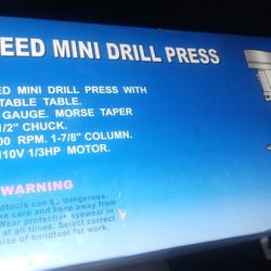 5 Speed Mini Drill 