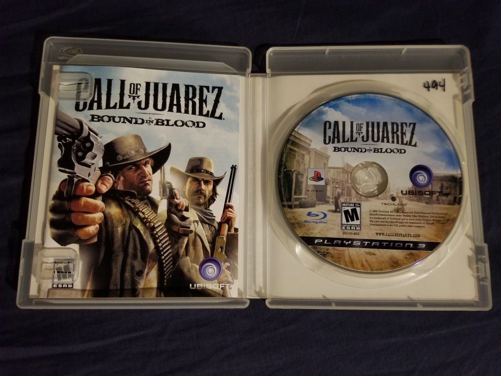 Call Of Juarez Bound In Blood For Ps3