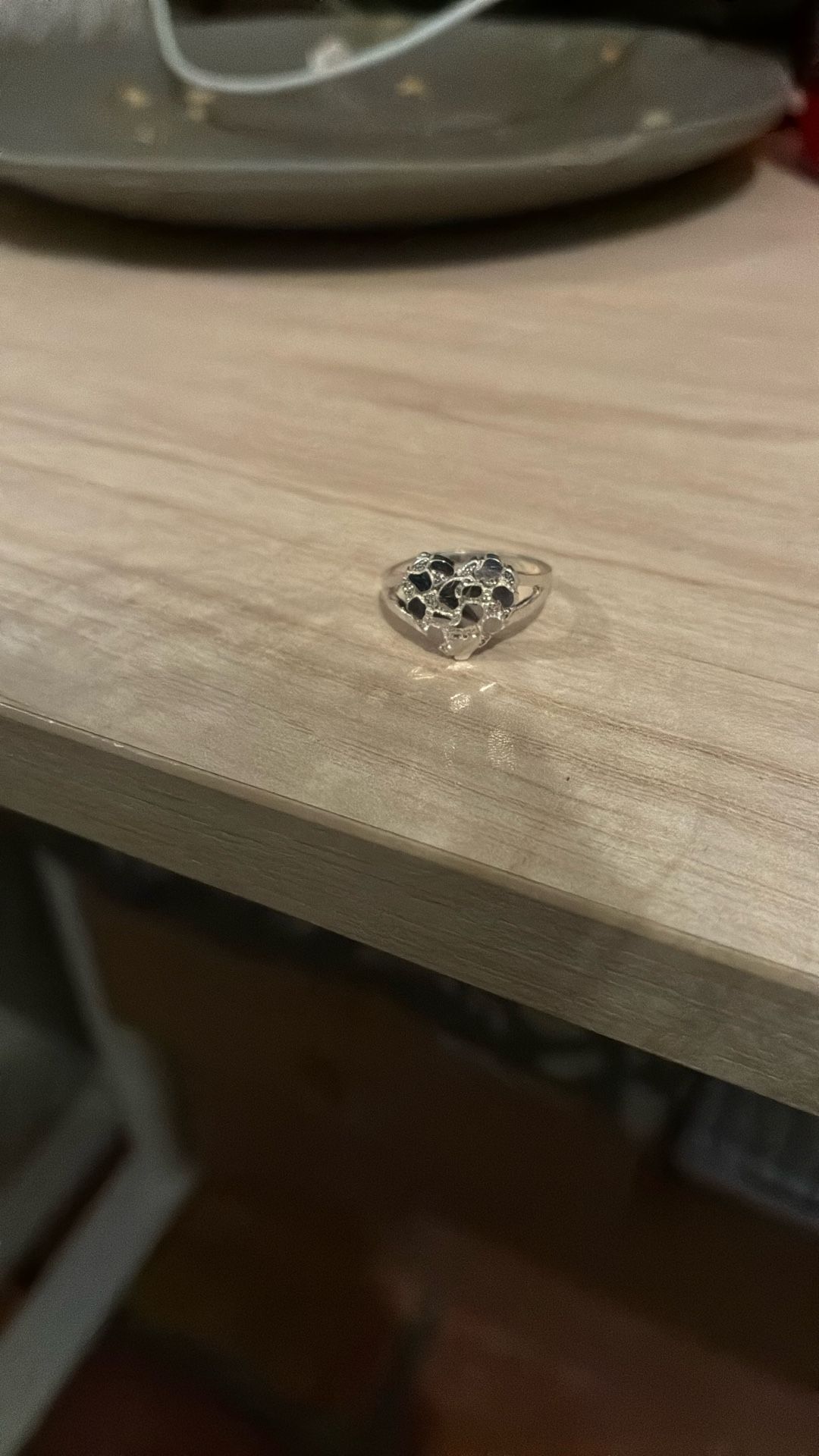 Heart Nugget Ring