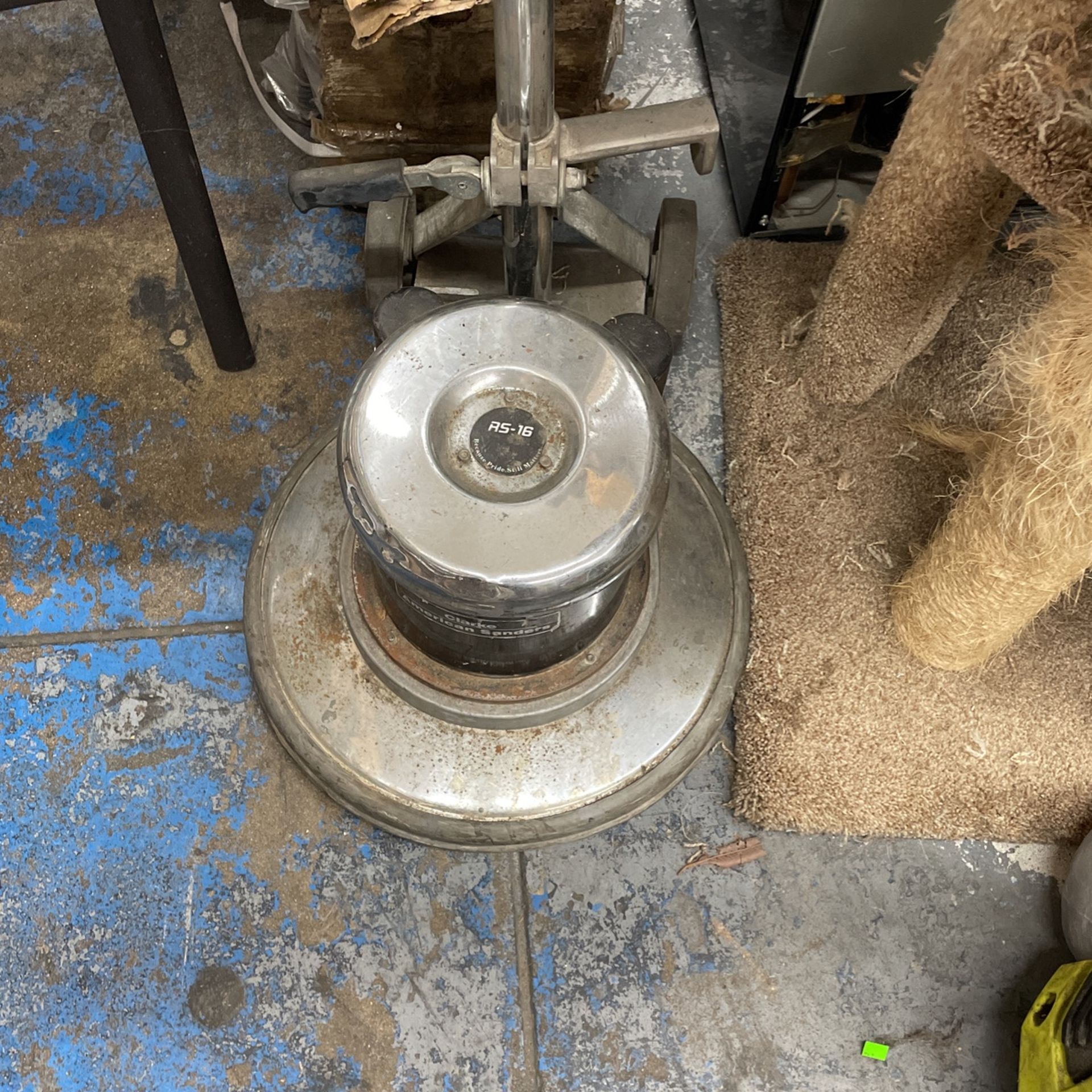 Clarke American Sanders RS 16 Buffer Sander