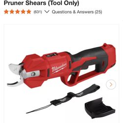 Milwaukee M12 Pruning Shears (New) $120