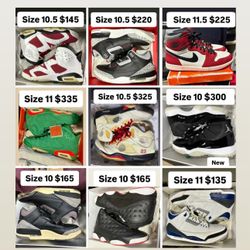 Jordan Nikes Off Whites Size 10 10.5 11 11.5