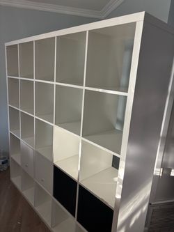 IKEA Large White Cube Shelf Unit 72x72x71 1/3
