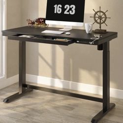 Black Adjustable Standing Desk 