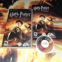 SONY PSP HARRY POTTER AND THE GOBLET OF FIRE GAME...ADULT OWNED AND KEPT IN A SMOKE FREE HOME...$10 FIRM...