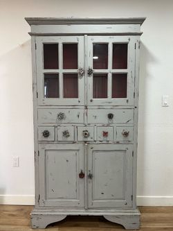 Wood cabinet