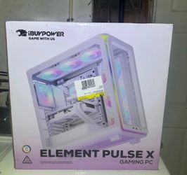 iBUYPOWER - Element Gaming Desktop PC AMD Ryzen 7 9700F