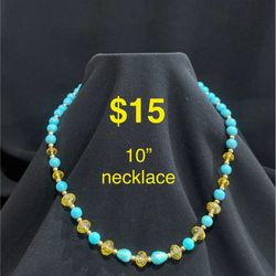 Chunky Murano Style Glass Necklaces for Women Pearl Necklace Statement Necklace Trendy Wedding Party Jewelry Accessories Christmas Stocking Stuffers