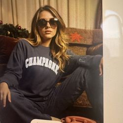 Wildfox Black Champagne Oversized Sweatshirt 