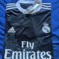 Real Madrid 2014-2015 Third Jersey Designed By Yohji Yamamoto