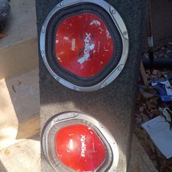 Sony Xplód 1100Watt Bass Speakers