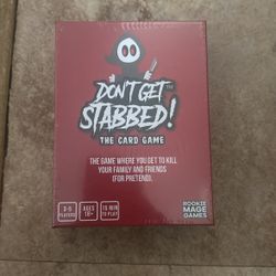 Don’t Get Stabbed Board Game