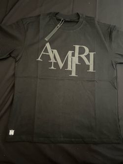 Amiri Core Logo Short Sleeve T-Shirt - Black/Gray